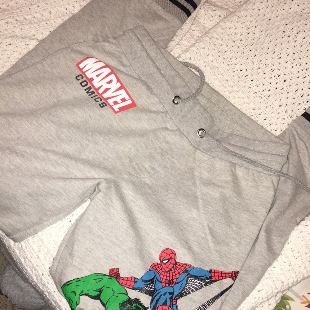 Marvel comics sweat pants